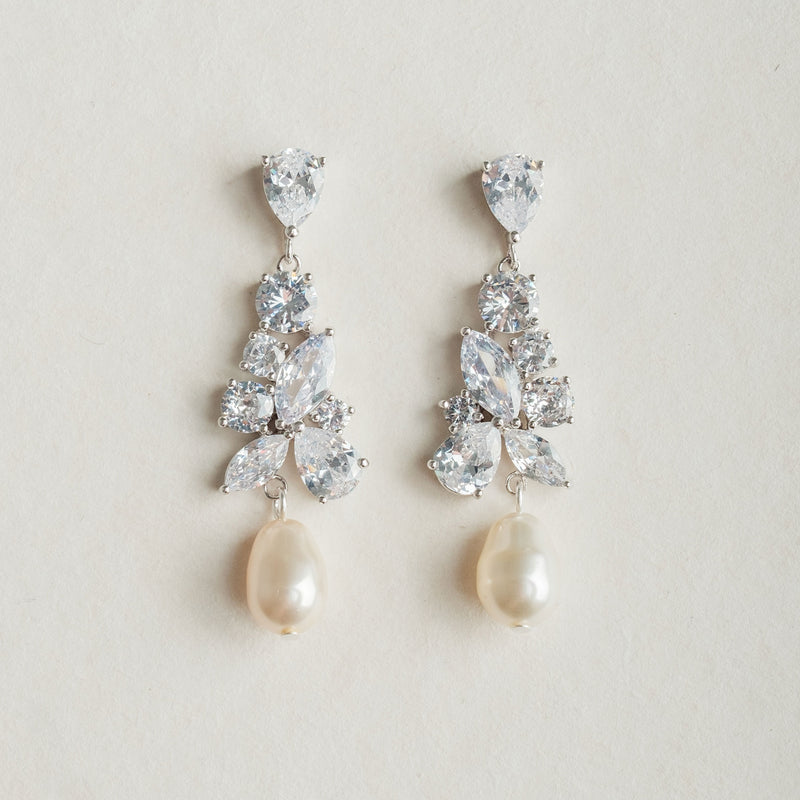 Regalia madame pearl drop earrings - Liberty in Love