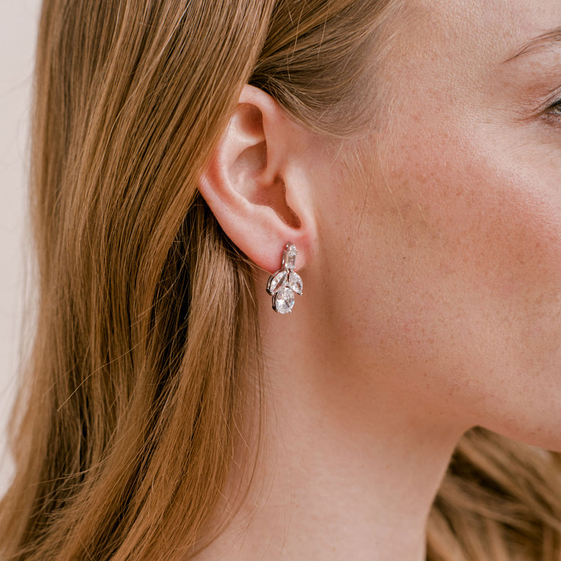 Rhoda crystal cluster earrings - Liberty in Love