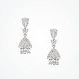 Rosa crystal teardrop earrings - Liberty in Love
