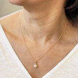Salcombe pearl pendant necklace (gold) - Liberty in Love