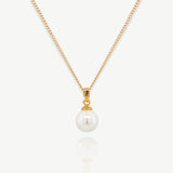 Salcombe pearl pendant necklace (gold) - Liberty in Love