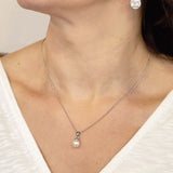 Salcombe pearl pendant necklace (silver) - Liberty in Love