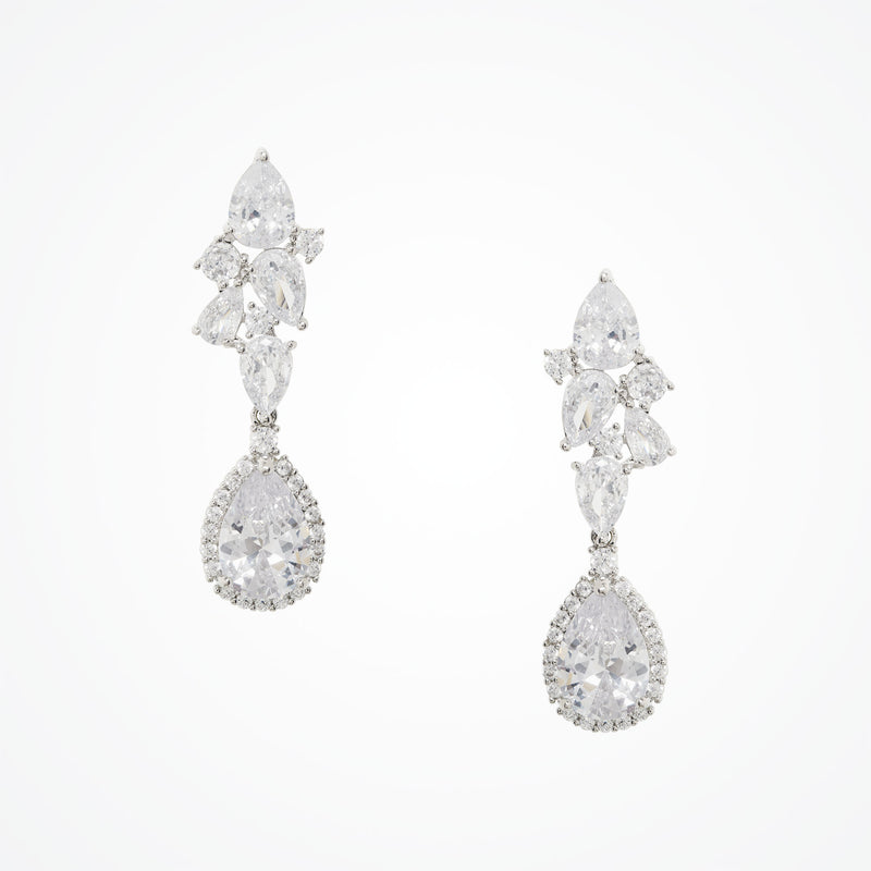 Sierra crystal drop earrings - Liberty in Love