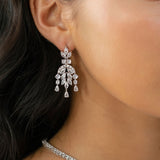 Ciela crystal drop earrings