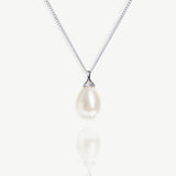 Westbury pearl drop pendant (silver) - Liberty in Love