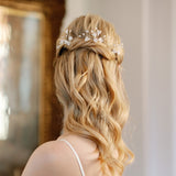 Wild beauty clay floral hair pins - Liberty in Love