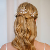 Wild beauty clay floral hair pins - Liberty in Love