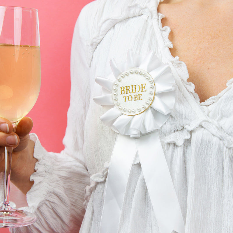 'Bride to be' pearl rosette - Liberty in Love