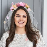 Floral hen party veil - Liberty in Love