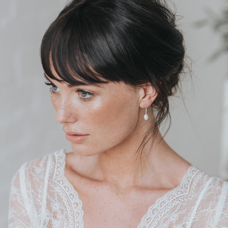 Blossom I pearl drop earrings and necklace set - Liberty in Love