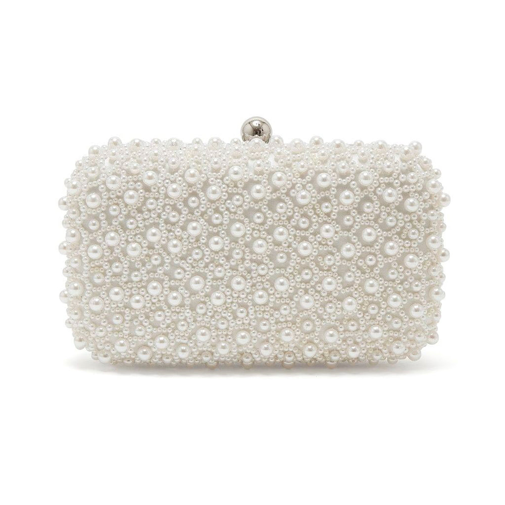 Cora pearl embellished bridal clutch bag Rainbow Club – Liberty