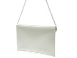 Hattie ivory satin envelope bridal clutch bag - Liberty in Love