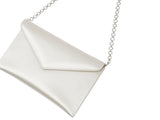 Hattie ivory satin envelope bridal clutch bag - Liberty in Love