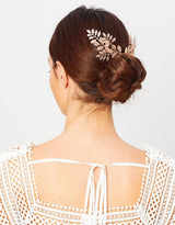 Laurell gold leaves comb - Liberty in Love