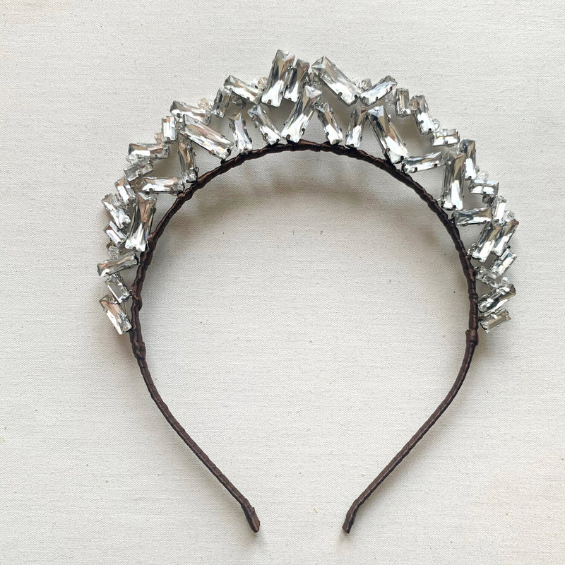 Chrysler double band crystal shards crown - Liberty in Love