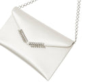 Nova crystal leaves envelope clutch bag - Liberty in Love
