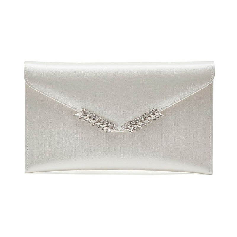 Nova crystal leaves envelope clutch bag - Liberty in Love