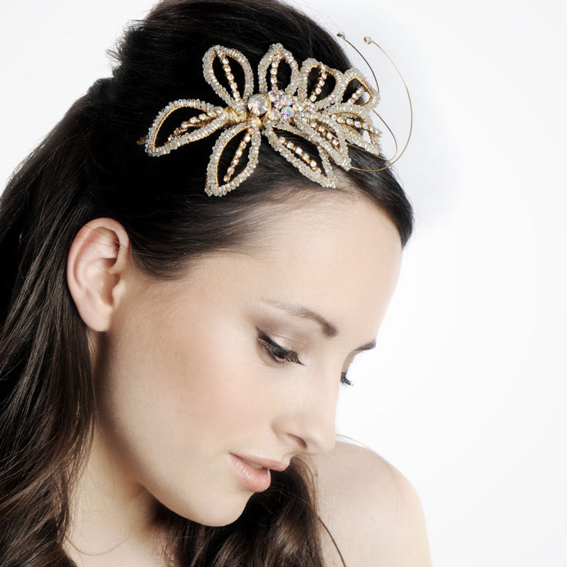 Fairytale beaded leaf headband - Liberty in Love