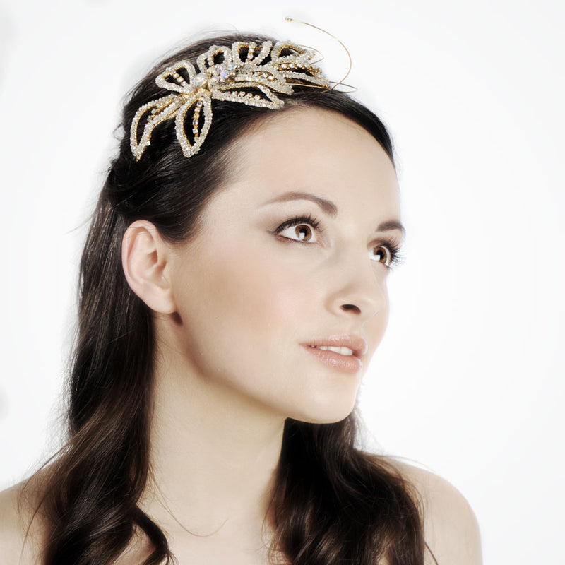 Fairytale beaded leaf headband - Liberty in Love