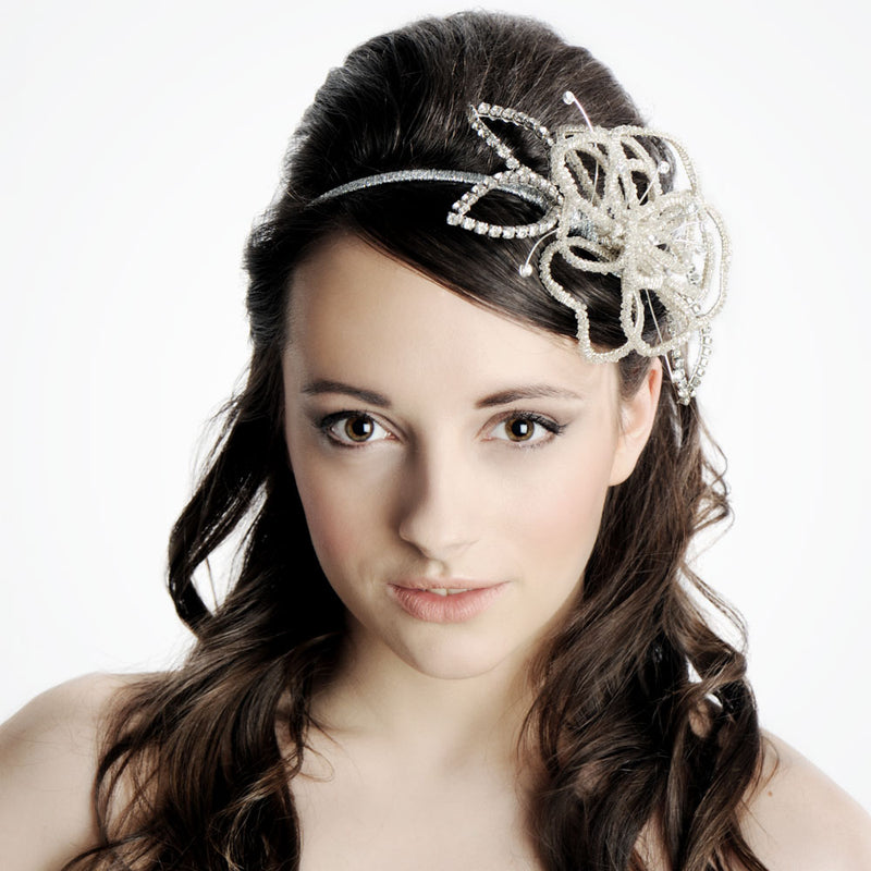 Wonderland beaded oversized bloom headband - Liberty in Love