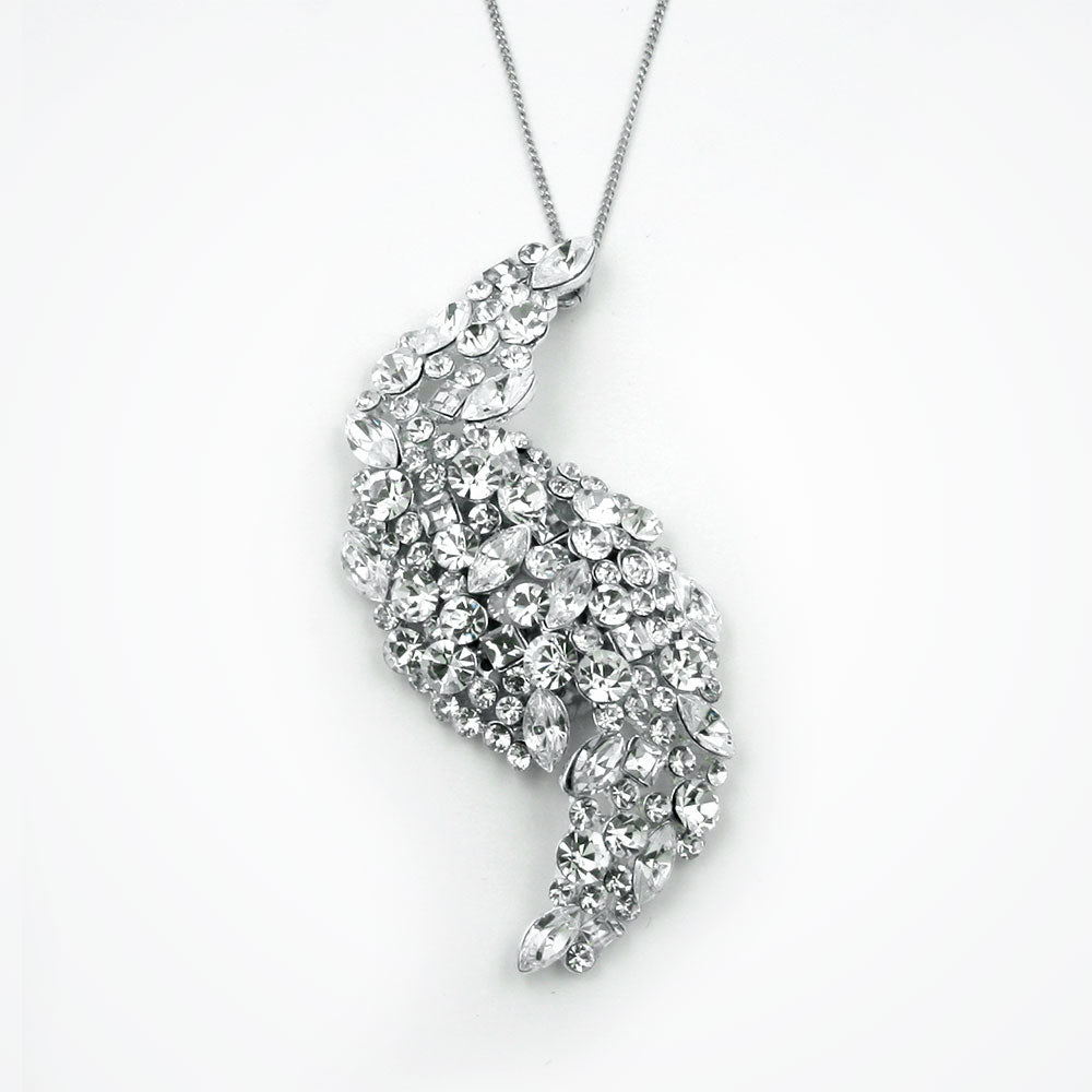 Daphne swarovski crystal necklace