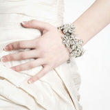 Lilah vintage beaded flower bracelet - Liberty in Love