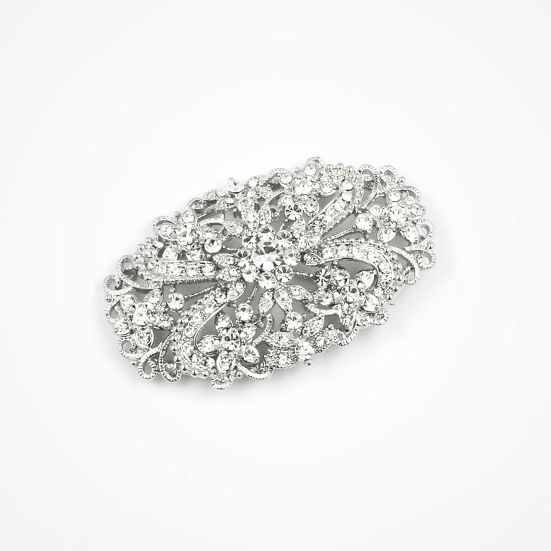 Crystal oval brooch - Liberty in Love