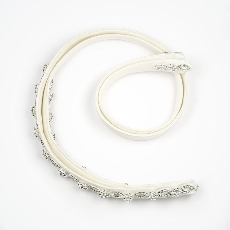 Crystal satin belt / hairband - Liberty in Love