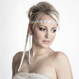 Crystal satin belt / hairband - Liberty in Love