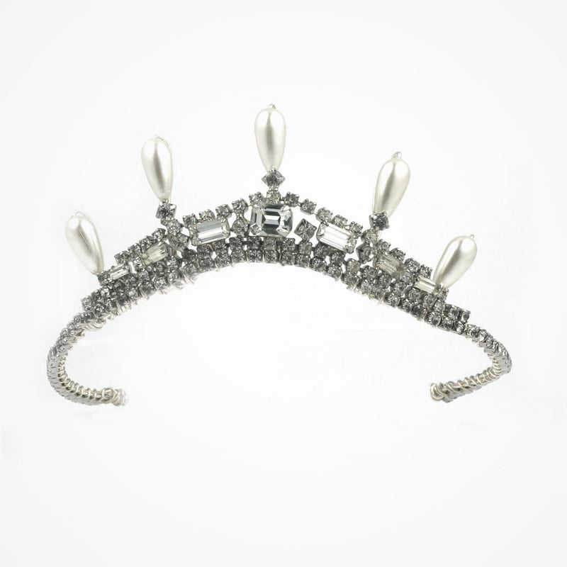 Vintage hollywood crown jewels tiara - Liberty in Love