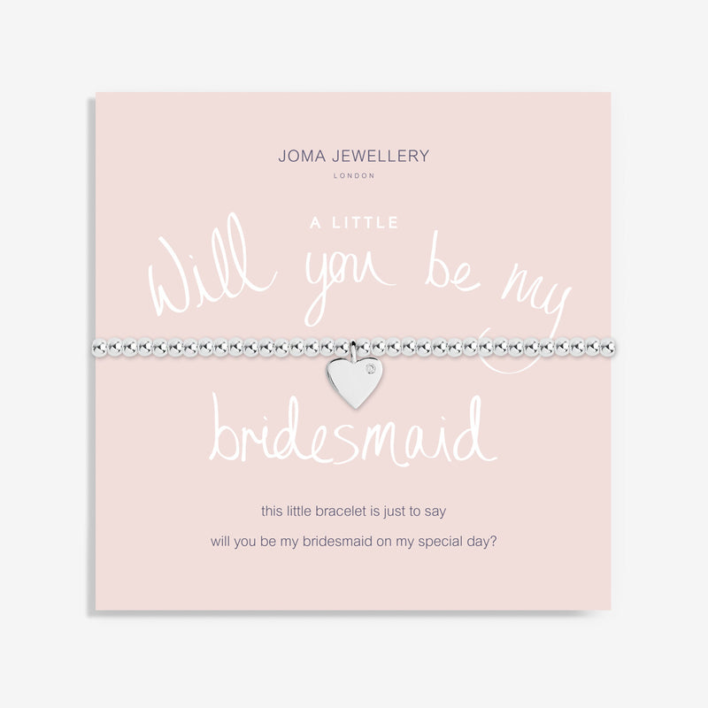 A little 'Will you be my bridesmaid' bracelet - Liberty in Love