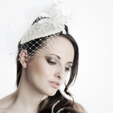 Flower tear shape wedding headpiece - Liberty in Love