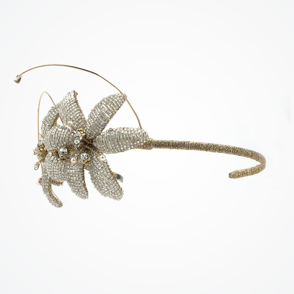 Fairytale beaded secret garden headband