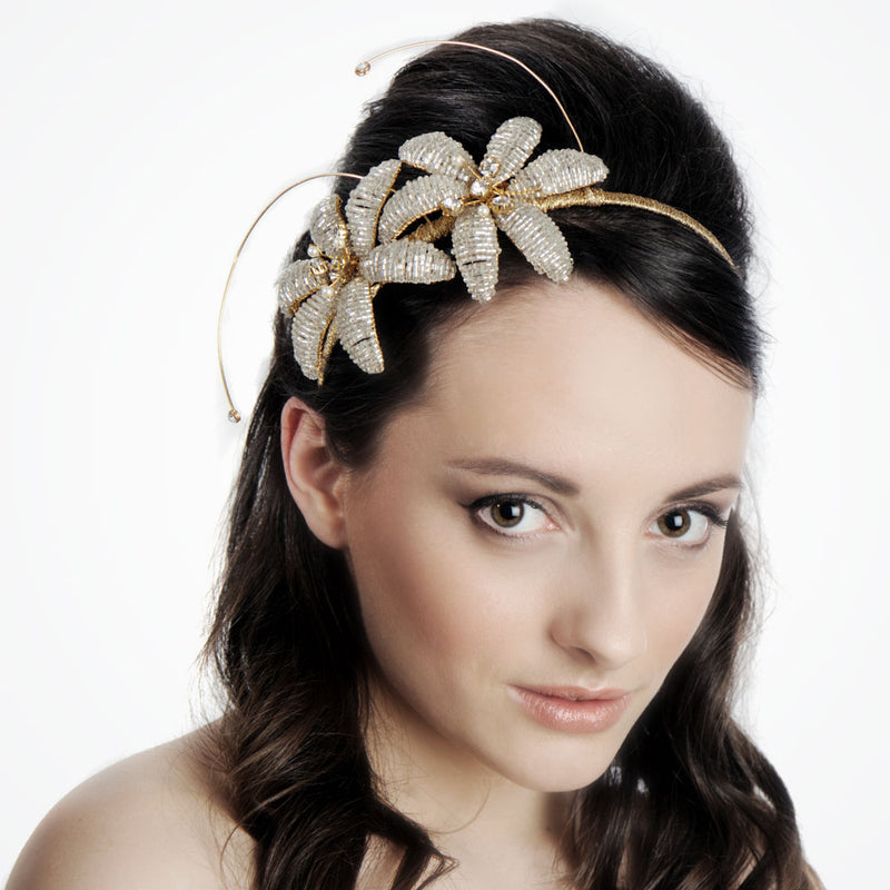 Fairytale beaded secret garden headband - Liberty in Love