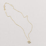 Agatha crystal deco gold pendant necklace (gold) - Liberty in Love