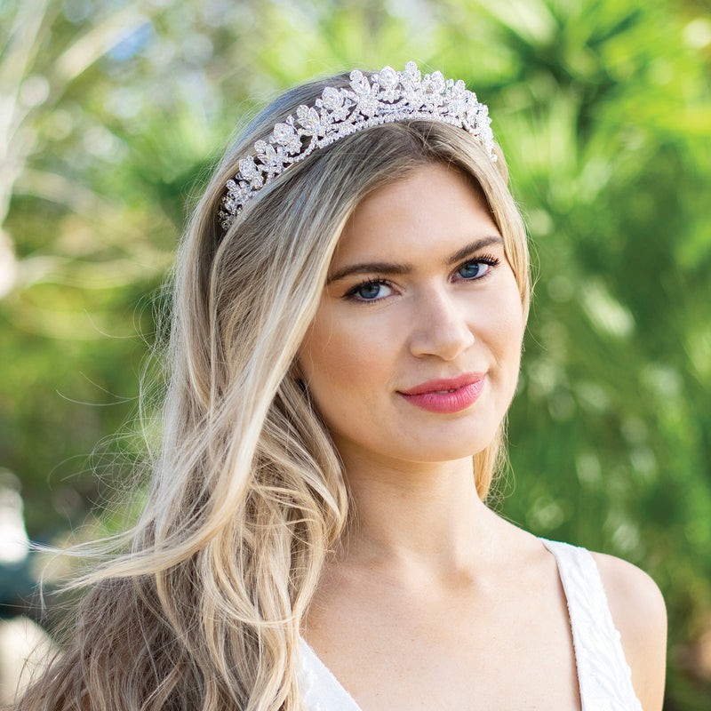 Alexandra crystal regal bridal tiara - Liberty in Love