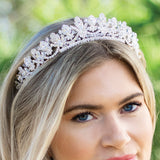 Alexandra crystal regal bridal tiara - Liberty in Love