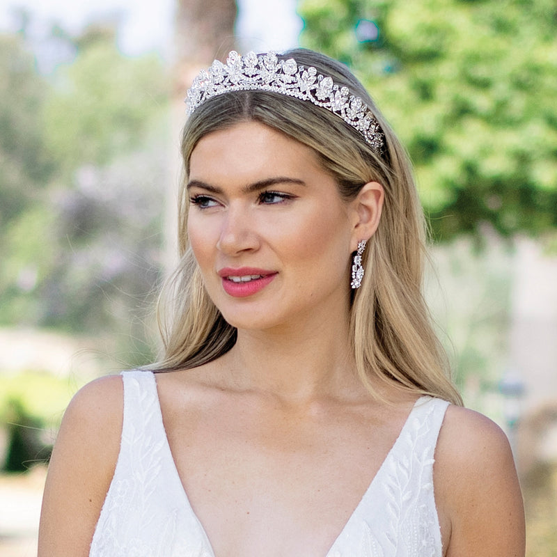 Alexandra crystal regal bridal tiara - Liberty in Love