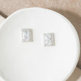 Art Deco bridal stud earrings - Liberty in Love