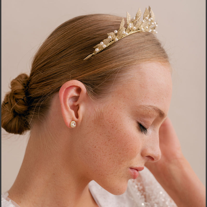 Aurelia gilded leaves headband - Liberty in Love