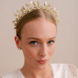 Aurelia gilded leaves headband - Liberty in Love