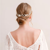 Biana pearl blossom hair vine (silver) - Liberty in Love