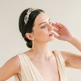 Blossom pearl vine headdress - Liberty in Love