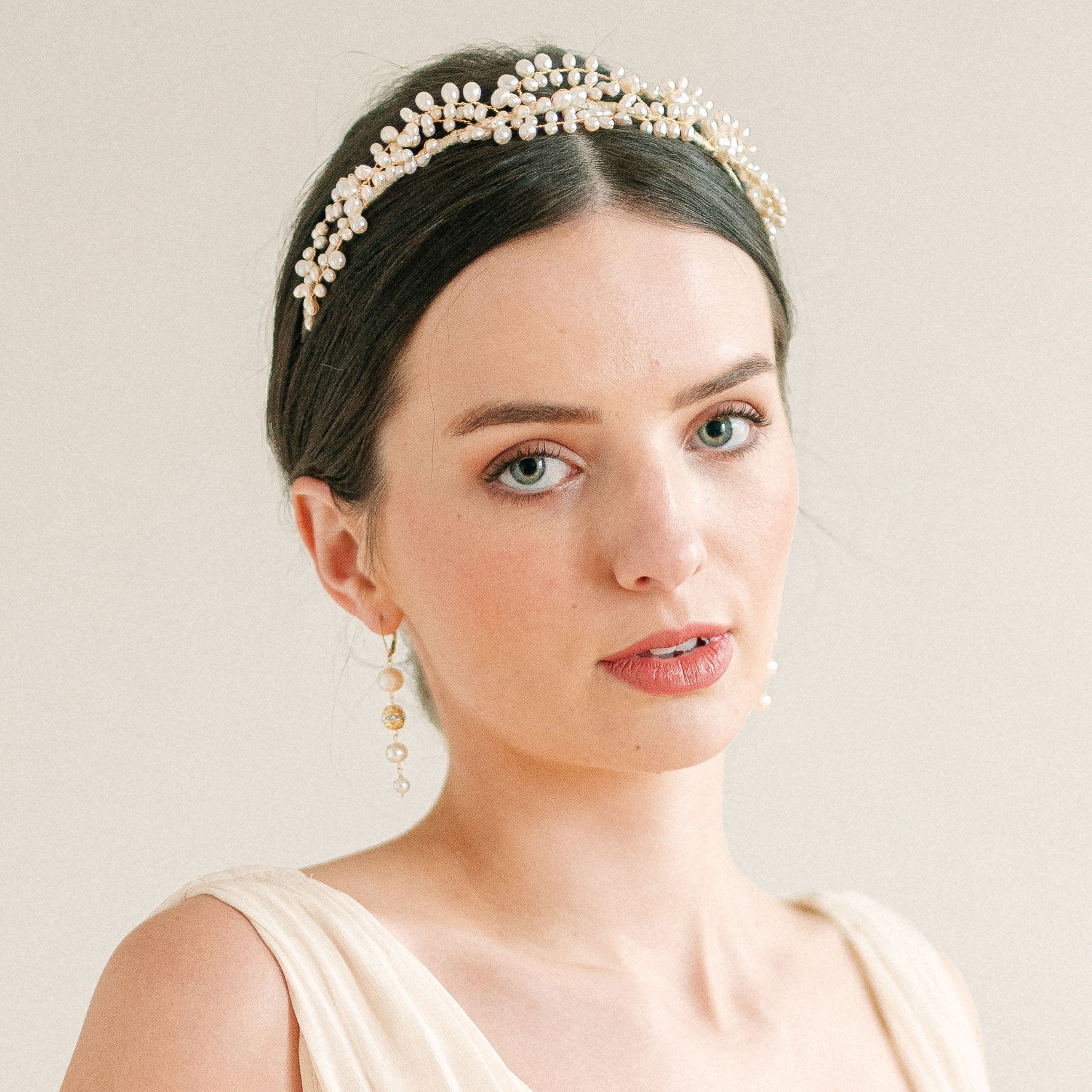 Pearl vines bridal headdress | Blossom | Victoria Fergusson – Liberty