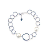 Caprice baroque pearl links bracelet - Liberty in Love