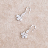 Cara crystal and pearlette drop earrings - Liberty in Love