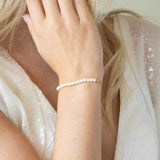 Carlisle pearl delicate toggle bracelet (gold) - Liberty in Love