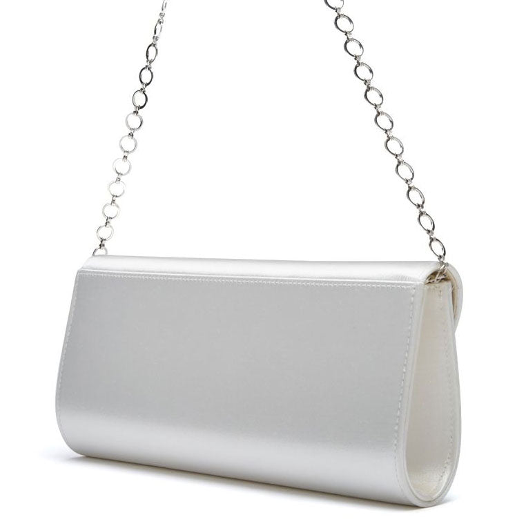 Celina classic satin bridal clutch bag - Liberty in Love