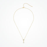 Coco pearl drop necklace (gold) - Liberty in Love