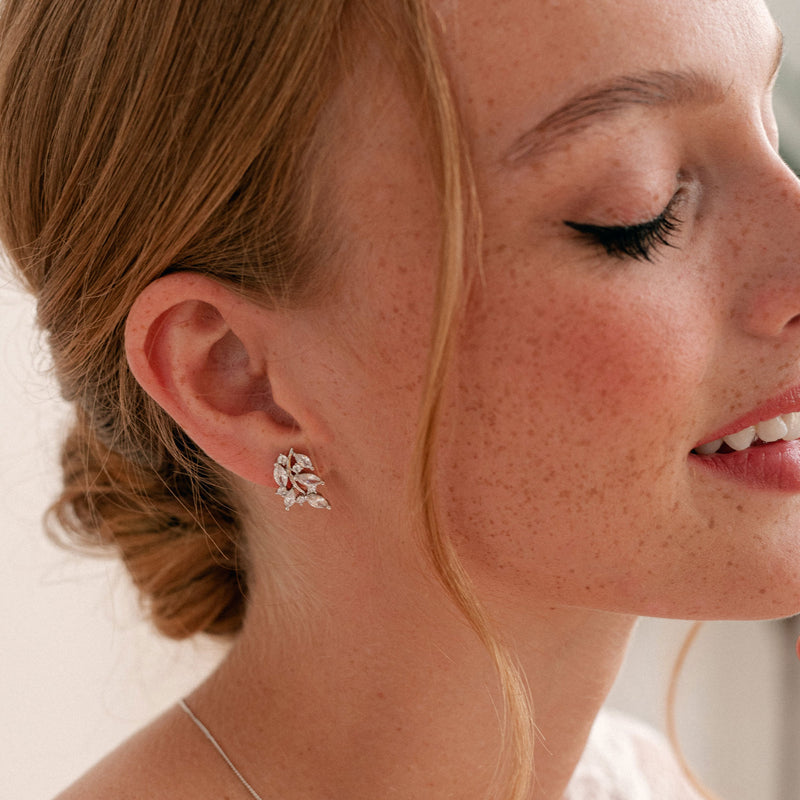 Cypress vine of leaves earrings - Liberty in Love